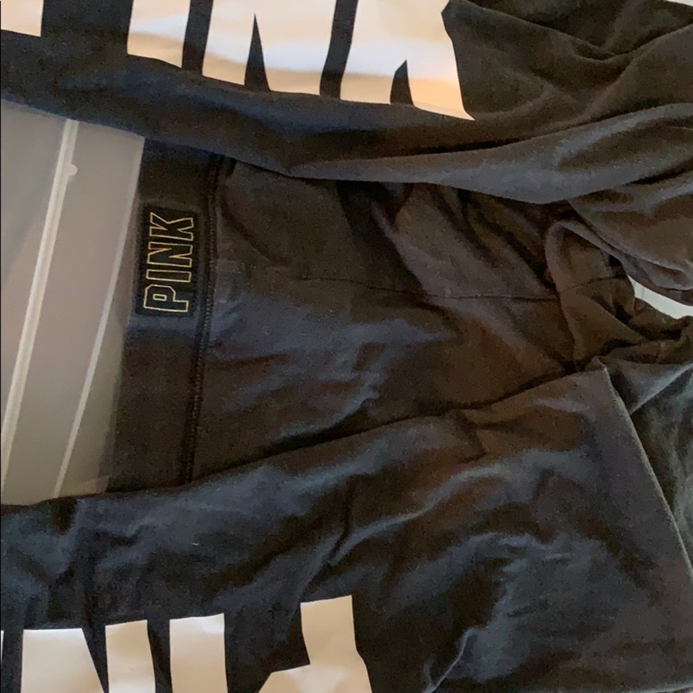 PINK Victoria Secret grey leggings